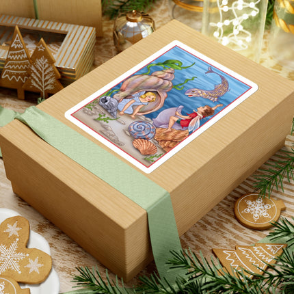 Fairy Whispers of the Sea Kiss-Cut Stickers (4 Sizes)