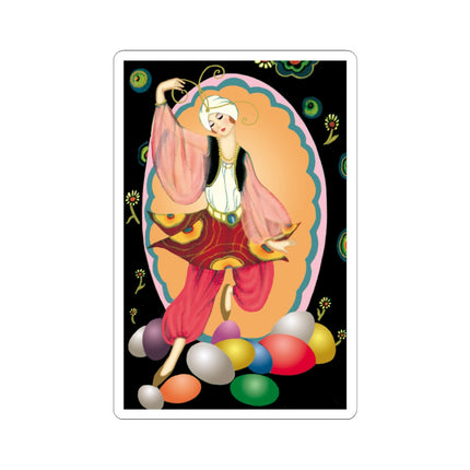 Easter Flair by Sofia Chiostri Kiss-Cut Stickers (4 Sizes)