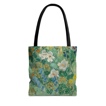 Flowers by August Babberger Tote Bag (AOP)