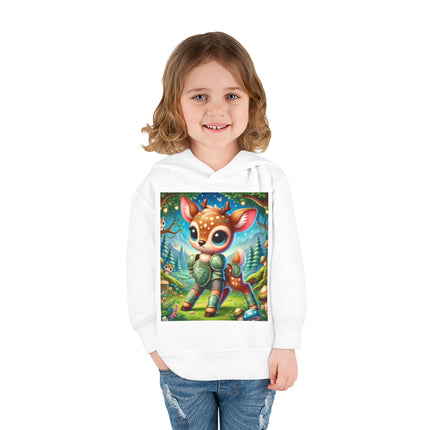 Fawn Defender Toddler Pullover Fleece Hoodie