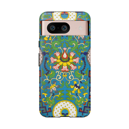 Chinese Floral Illustration by Owen Jones Phone Cases