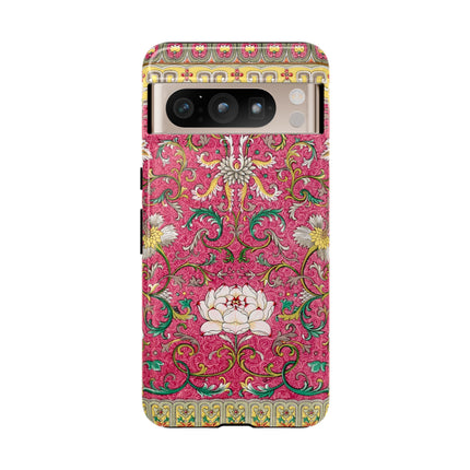 Pink Floral Pattern by Owen Jones Phone Cases