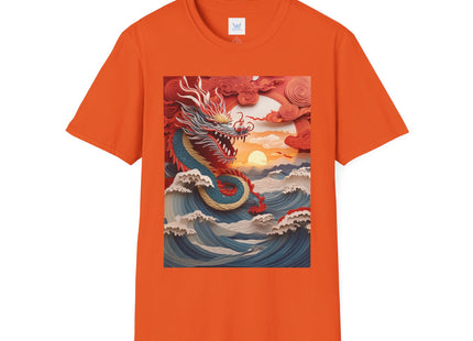 Stormbound Dragon Garment-Dyed T-shirt Softstyle T-Shirt