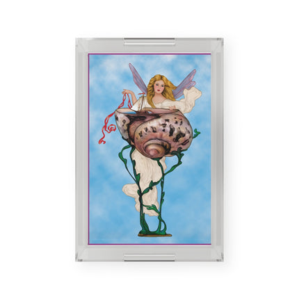 Enchanting Serenity Acrylic Serving Tray