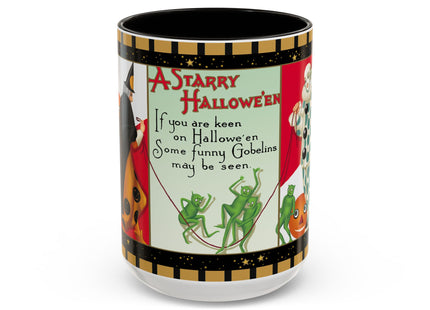 A Starry Halloween Colorful Mugs (11oz, 15oz)
