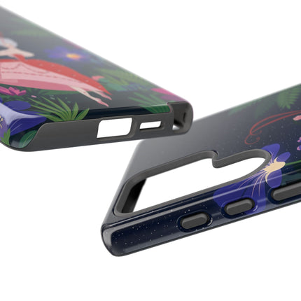 🌺✨ The Lady Of The Starlit Enchanted Garden Phone Case – Art Deco Floral Fantasy