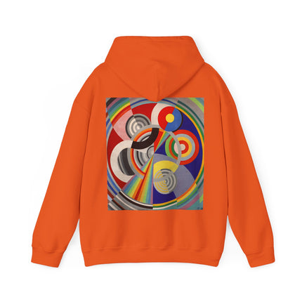 Rythme No. 1 by Robert Delaunay Heavy Blend™ Hooded Sweatshirt