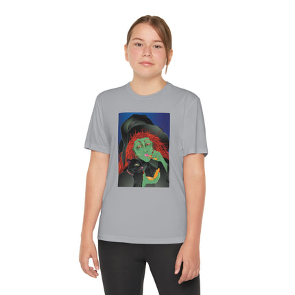 Mirror, Mirror A Witch's Touch Youth Competitor Tee