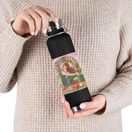 Siren Serenade by Carlo Chiostri Copper Vacuum Insulated Bottle, 22oz