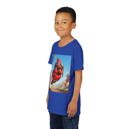 Cardinal Dive Bomber Youth Short Sleeve Tee
