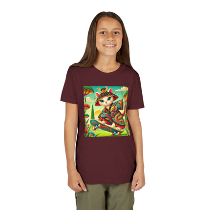 Dragon Dance on Wheels Youth Short Sleeve Tee