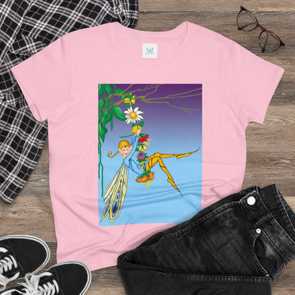 A Fairy’s Delight Women's Midweight Cotton Tee