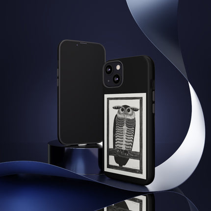 Horned Owl by Samuel Jessurun de Mesquita Phone Cases