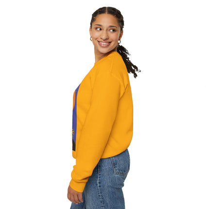 Halloween Night at the Haunted House Unisex Heavy Blend™ Crewneck Sweatshirt