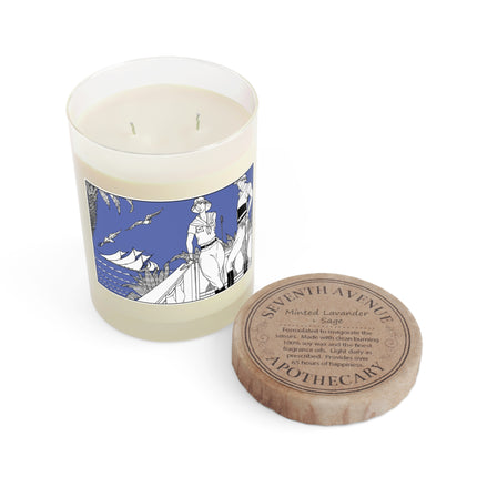 Coastal Elegance Scented Candle - Full Glass, 11oz