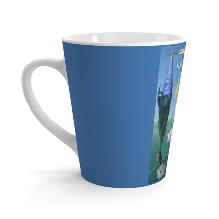 The White Heron by Joseph Stella Latte Mug