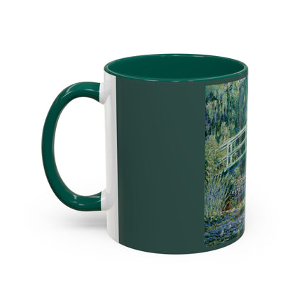 Water Lilies and Japanese Bridge by Claude Monet Colorful Mugs (11oz, 15oz)