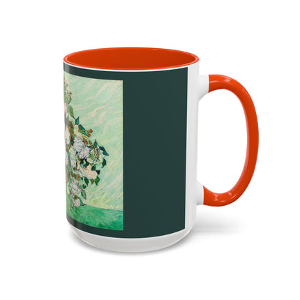 Roses by Vincent Van Gogh Colorful Mugs (11oz, 15oz)