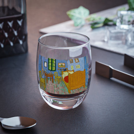 The Bedroom by Vincent van Gogh Whiskey Glass