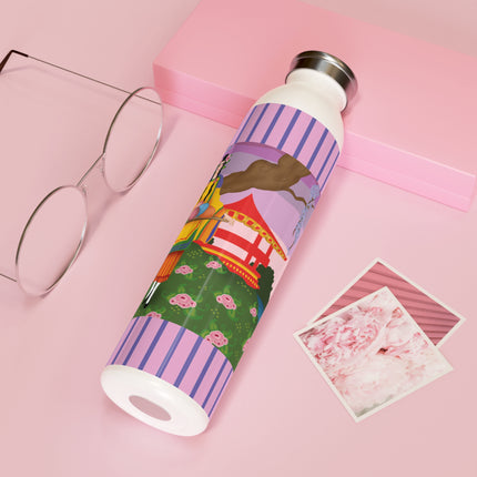 Elegance and Blooms Slim Water Bottle
