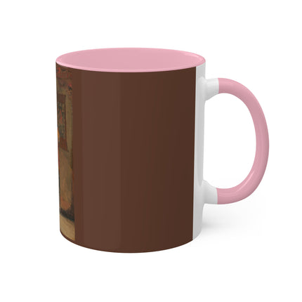 A Buddhist Lama at a Feast at Pemionchi Monastery by Vasily Vereshchagin Colorful Mugs, 11oz