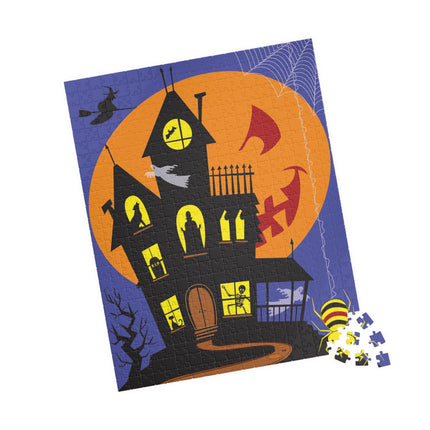 Halloween Night at the Haunted House Puzzle (110, 252, 520, 1014-piece)