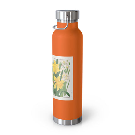 Daffodil by Tanigami Kônan Copper Vacuum Insulated Bottle, 22oz