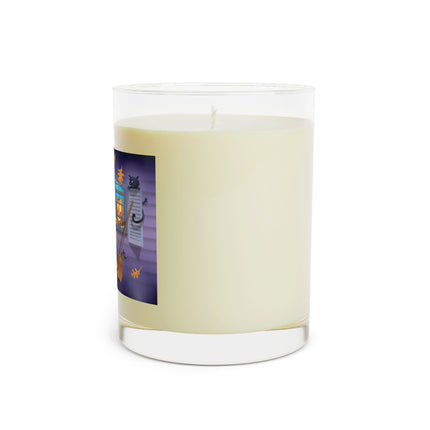 Whimsical Halloween Mischief Scented Candle - Full Glass, 11oz