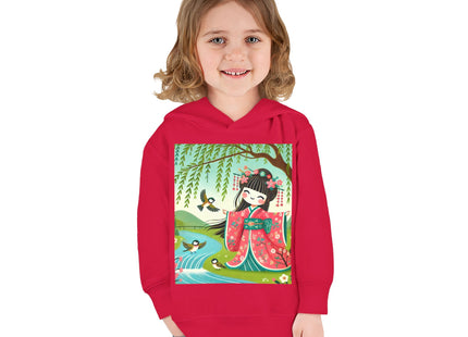 Sparrow Dance Geisha Fairy Toddler Pullover Fleece Hoodie