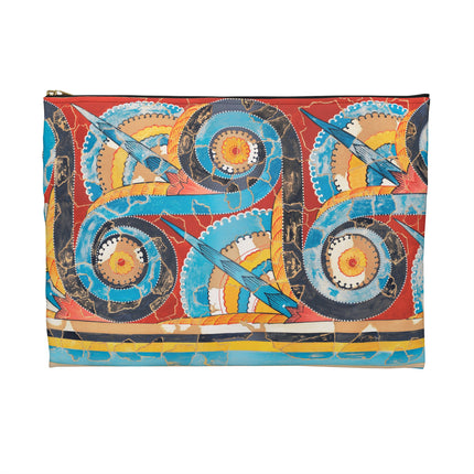 Reproduction of S-Spiral Frieze Accessory Pouch – Emile Gilliéron Mycenaean Motif Design