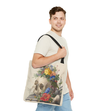 Vanitas Still Life by Herman Henstenburgh Tote Bag (AOP)