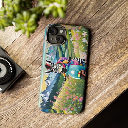 Stripes on Wheels Phone Cases