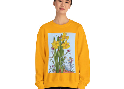 Daffodil Fairy Unisex Heavy Blend™ Crewneck Sweatshirt