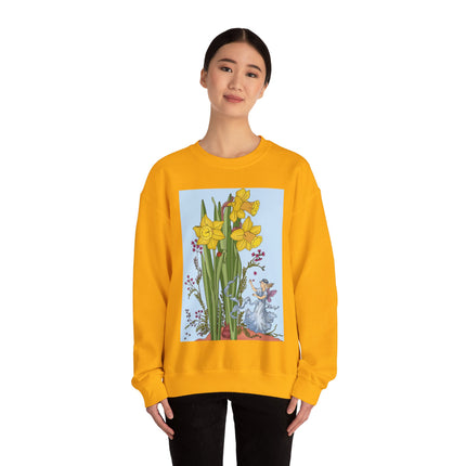 Daffodil Fairy Unisex Heavy Blend™ Crewneck Sweatshirt