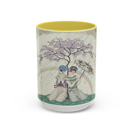 L’Arc-en-Ciel by George Barbier Colorful Mugs (11oz, 15oz)