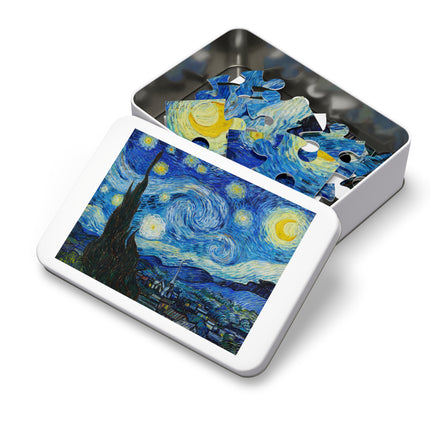 The Starry Night by Vincent Van Gogh Puzzle (30, 110, 252, 500-Piece)