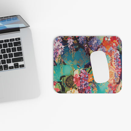 Golden Wisteria Symphony Mouse Pad (Rectangle)