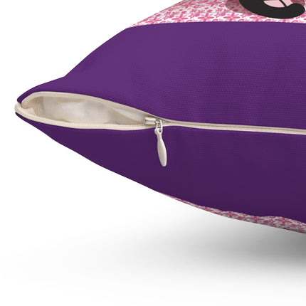 Joy of Friendship Spun Polyester Square Pillow