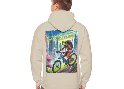 Cyberpunk Frog – Heavy Blend™ Hooded Sweatshirt