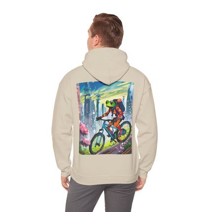 Cyberpunk Frog – Heavy Blend™ Hooded Sweatshirt