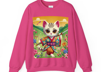 Samurai Kitten Unisex Heavy Blend™ Crewneck Sweatshirt