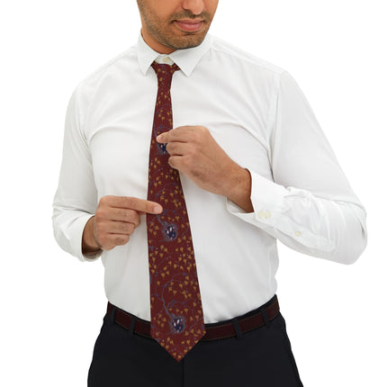 Art Nouveau Flower Pattern by Émile-Alain Séguy Necktie