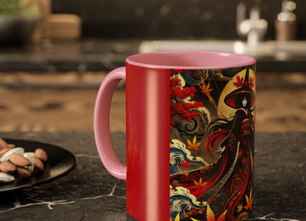 Kabuki Witch Colorful Mugs (11oz, 15oz)