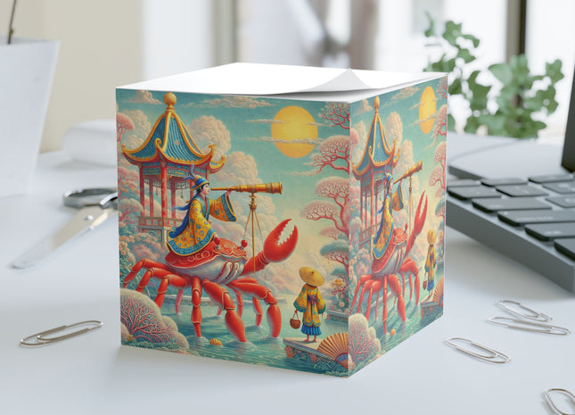 The Celestial Crab Navigator Note Cube