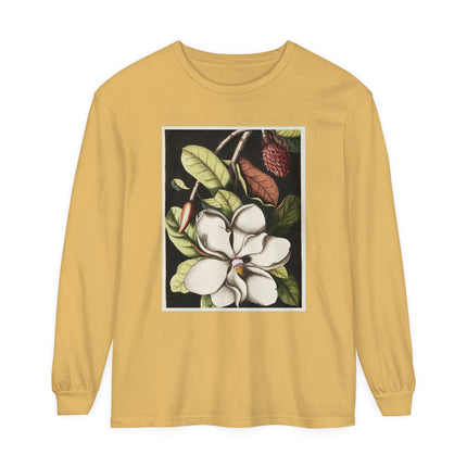 Natural History Plate 61 by Mark Catesby Garment-dyed Long Sleeve T-Shirt