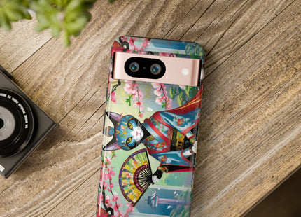 Cyberpunk Geisha Phone Cases