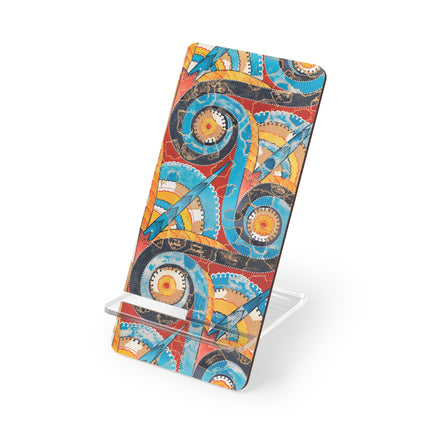 Reproduction of S-Spiral Frieze by Emile Gilliéron Mobile Display Stand for Smartphones