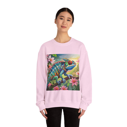 Camouflage Chameleon Unisex Heavy Blend™ Crewneck Sweatshirt