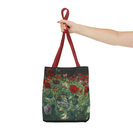 Poppies (A Study of Poppies for Carnation, Lily, Lily, Rose) by John Singer Sargent Tote Bag (AOP)
