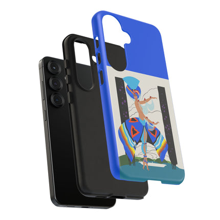 Exotic Dancer Phone Case – Vibrant Performance & Art Deco Flair